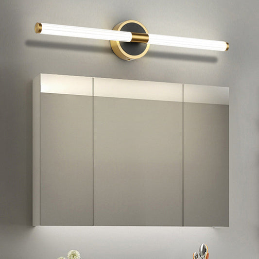 Designerska liniowa lampa ścienna Arisha nad lustro 2