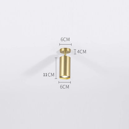 Nowoczesny plafon sufitowy LED z regulowanymi reflektorami – lampa listwa 1/2/3/4 punkty