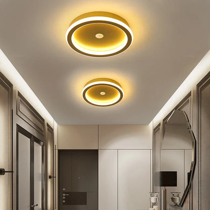 Nowoczesna Lampa Sufitowa LED z Geometrycznym Kształtem
