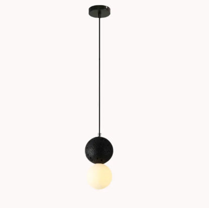 Lampa Wisząca LED „Podwójna Kula”
