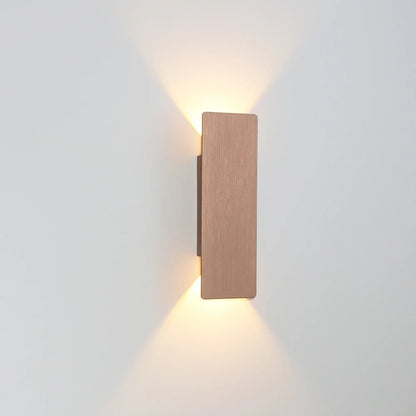 Nowoczesny kinkiet LED w różnych kolorach – światło góra/dół