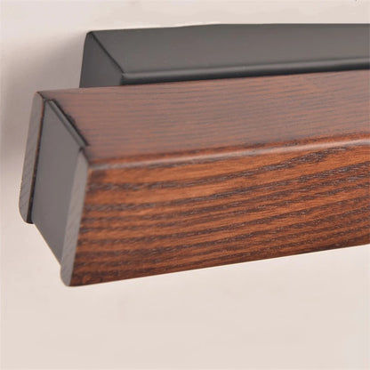 Drewniana Regulowana Lampa Ścienna LED do Czytania