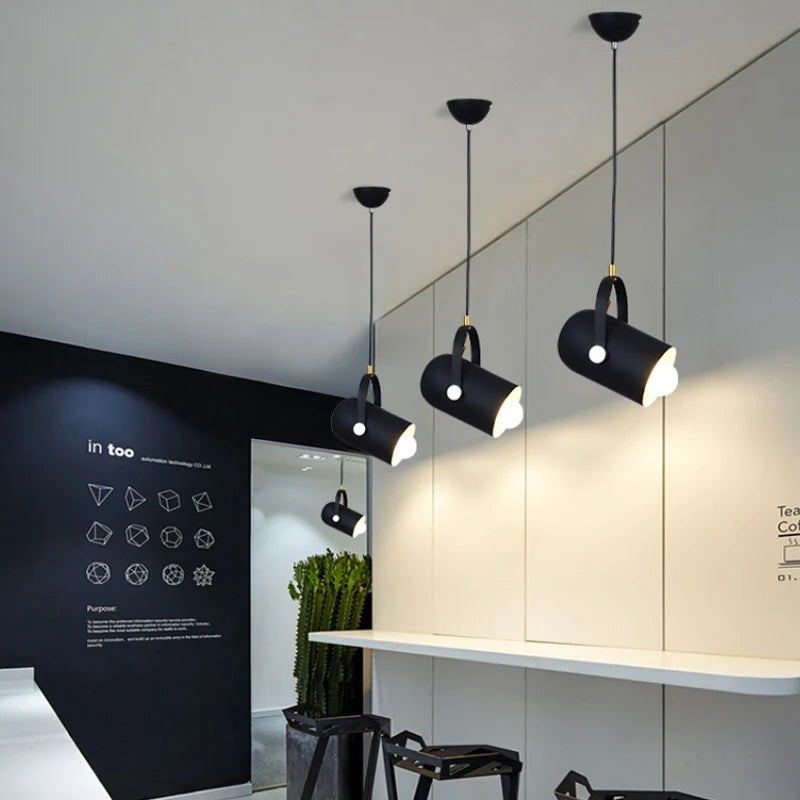 Nowoczesna regulowana lampa wisząca – kolorowa designerska lampa sufitowa