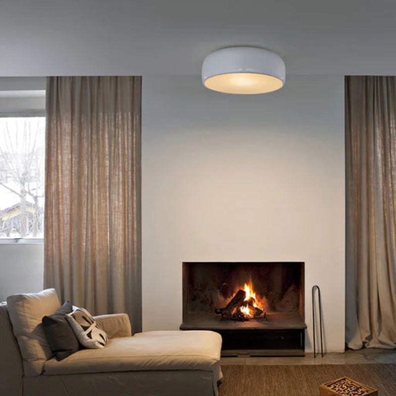 Lampa sufitowa LED Aria Vintage metalowa do sypialni i kuchni 6