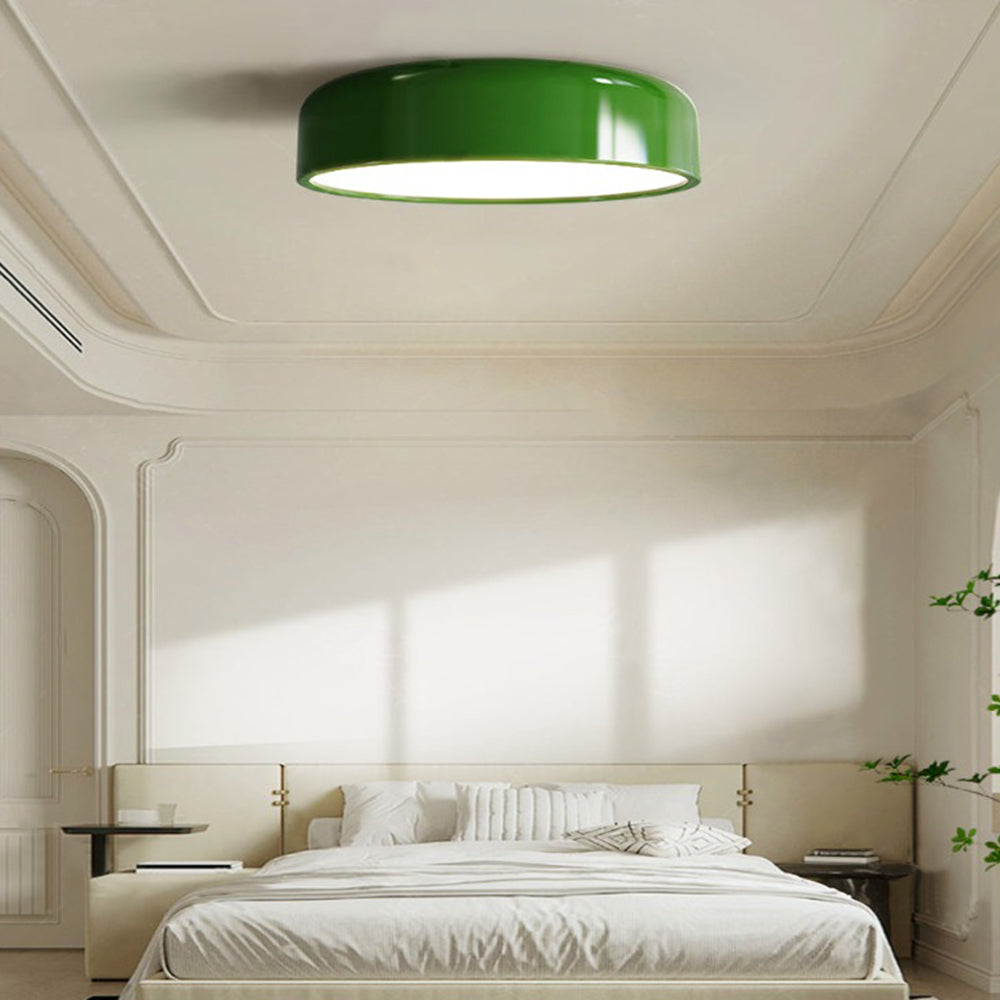 Lampa sufitowa LED Aria Vintage metalowa do sypialni i kuchni 7