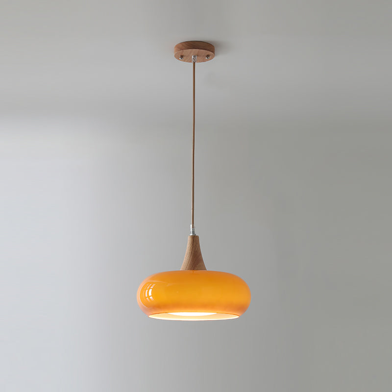 Lampa wisząca Charlotte drewniana 1/2/3 punkty świetlne 2