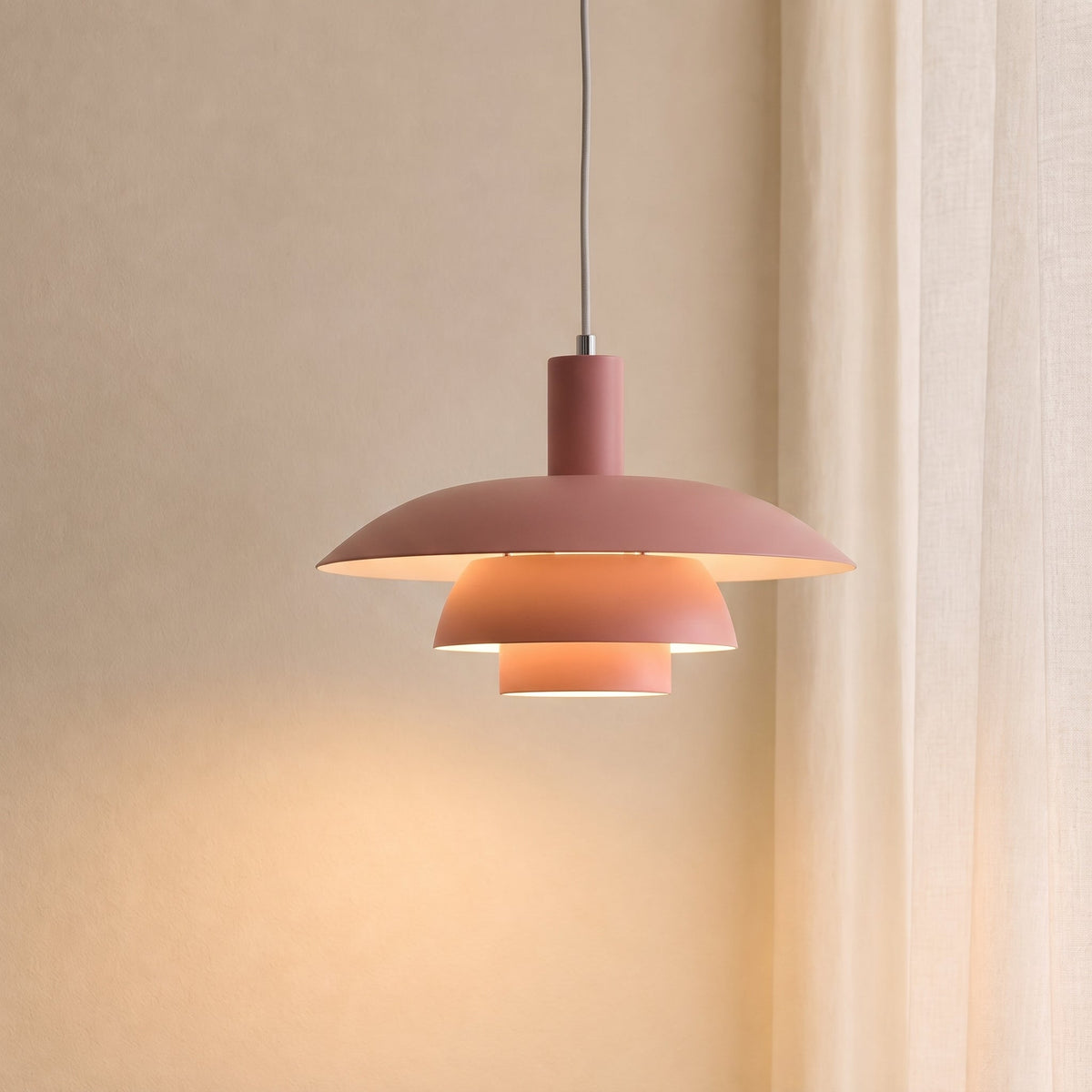 Lampa wisząca Irda w duńskim stylu 12