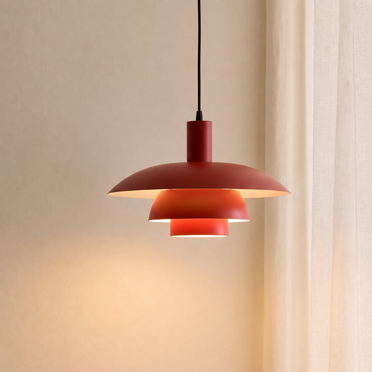 Lampa wisząca Irda w duńskim stylu 13