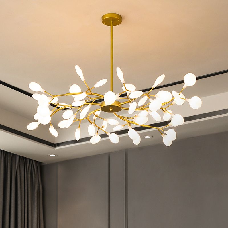 Lampa wisząca Welin w stylu nordyckim, czarna/złota, do sypialni i salonu 2