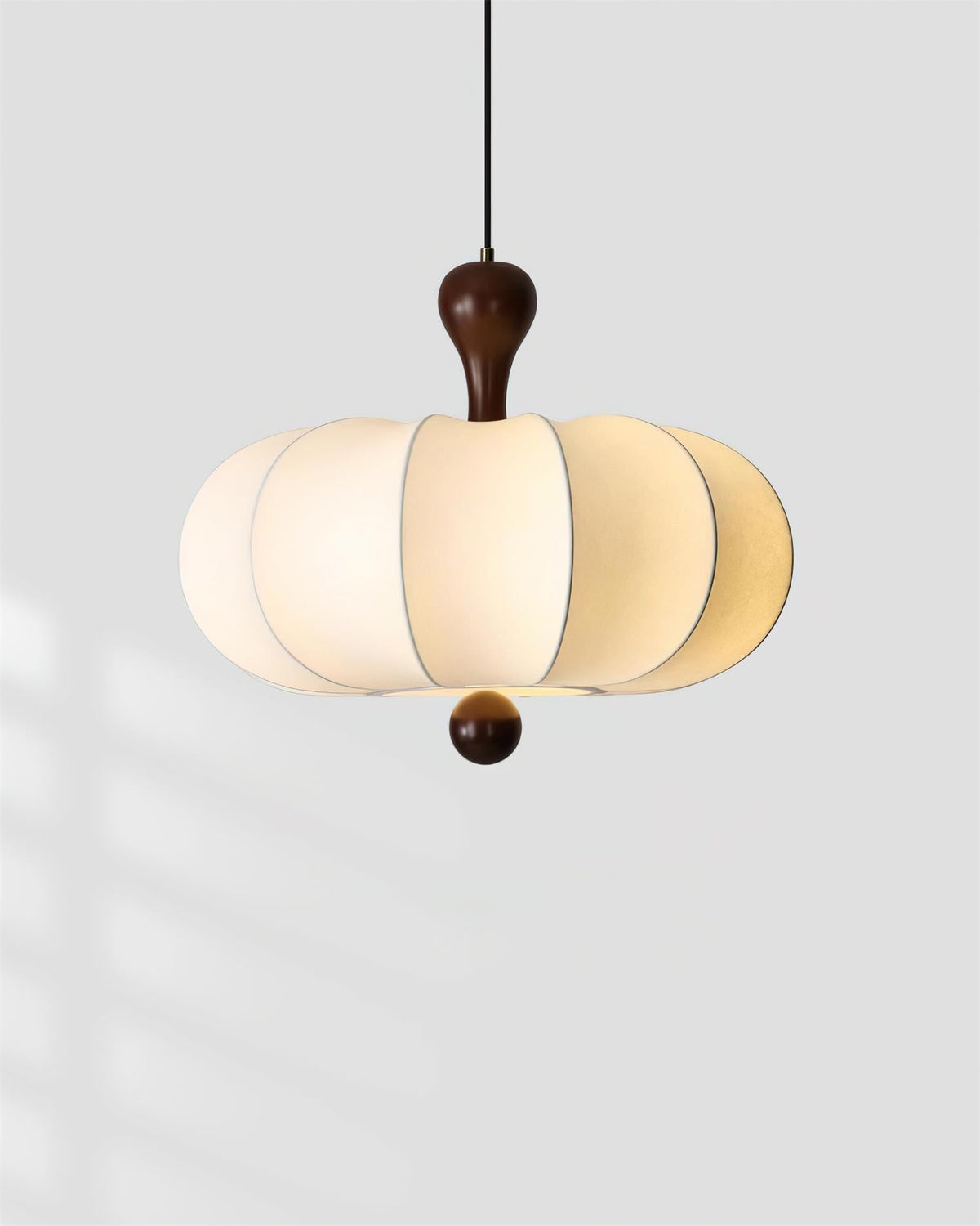 Lampa wisząca rzeźbiona Jovian biała 10
