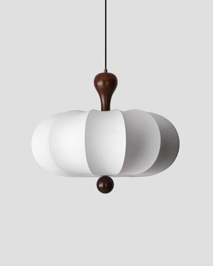 Lampa wisząca rzeźbiona Jovian biała 13