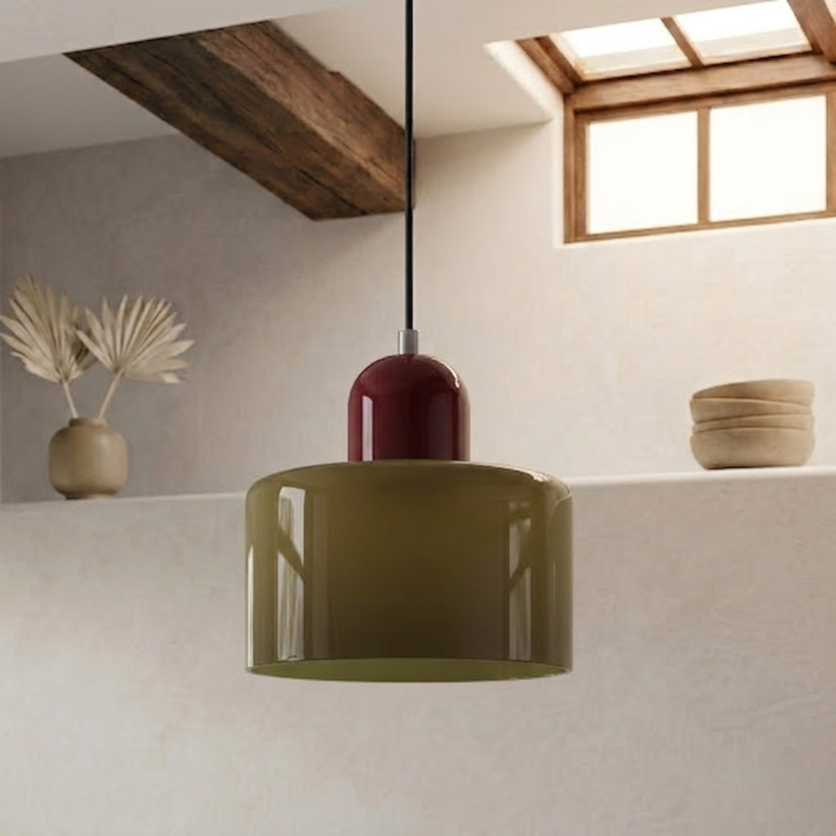 Lampa wisząca z rozszerzonym designem Halo 13