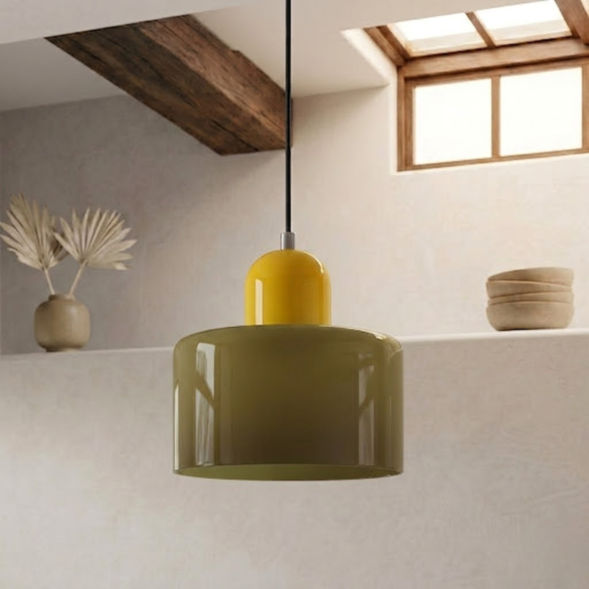 Lampa wisząca z rozszerzonym designem Halo 15