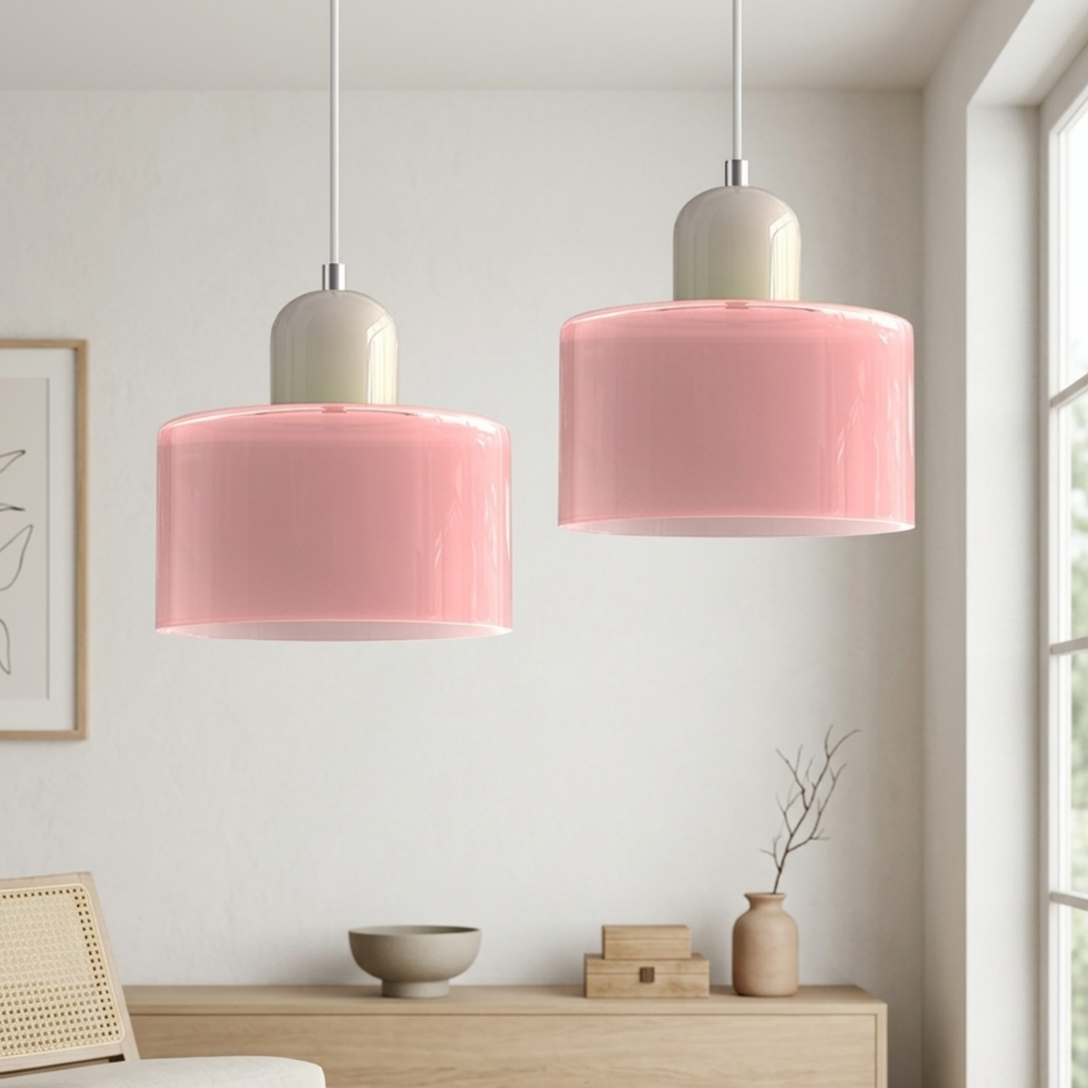 Lampa wisząca z rozszerzonym designem Halo 3