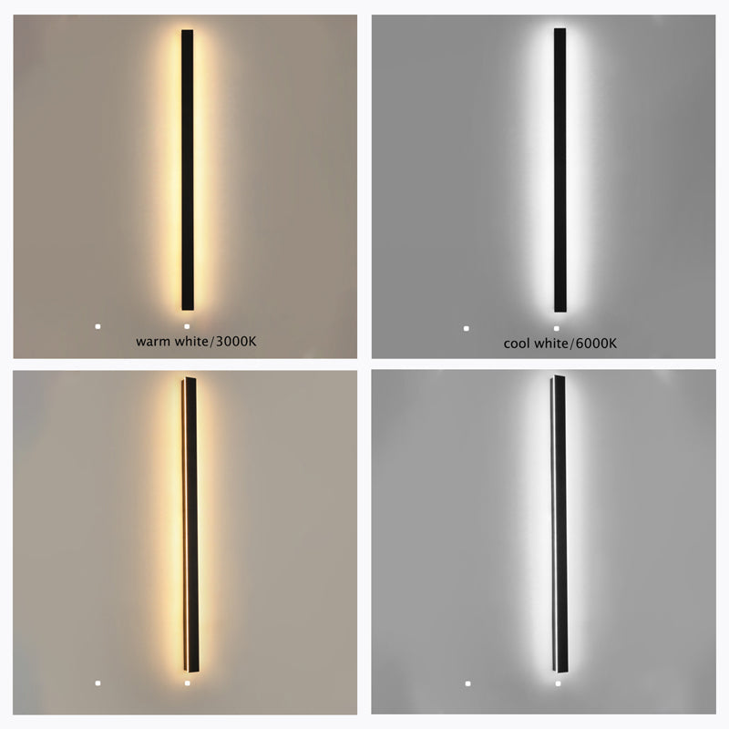 Liniowa zewnętrzna lampa ścienna Silex 16
