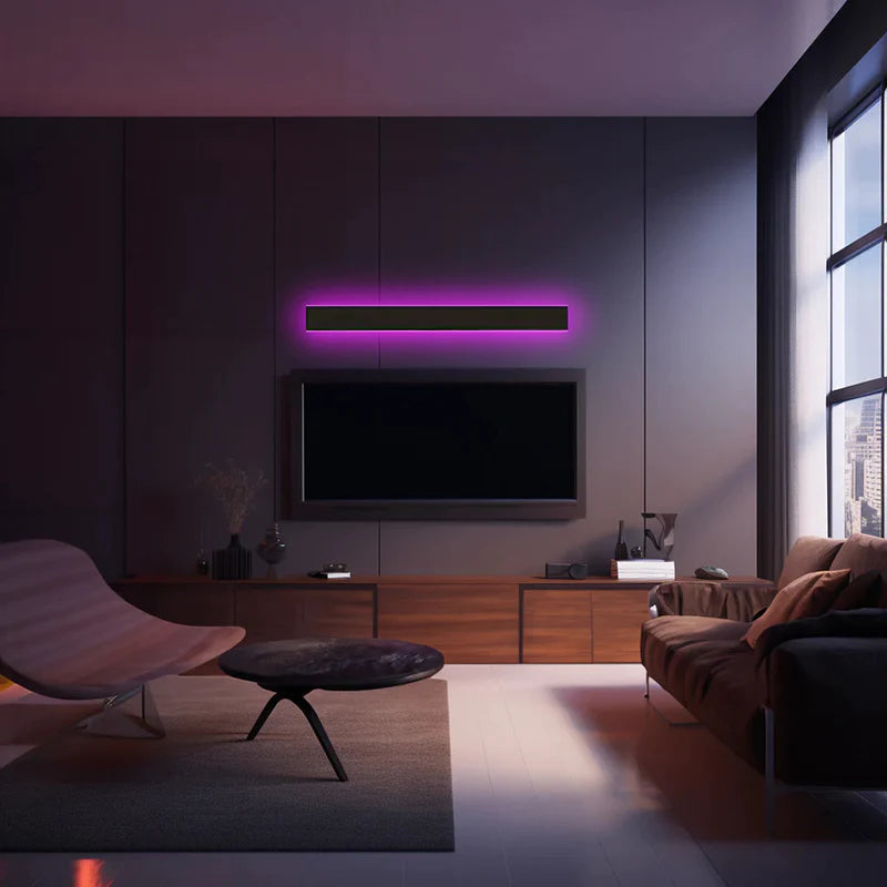 Liniowa zewnętrzna lampa ścienna Silex 22