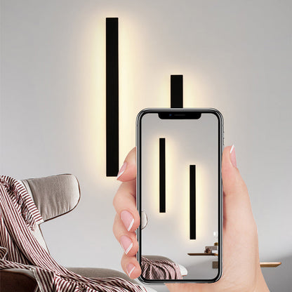 Liniowa zewnętrzna lampa ścienna Silex 7