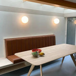 Nowoczesna lampa ścienna LED kula – minimalistyczny kinkiet do sypialni, salonu i korytarza