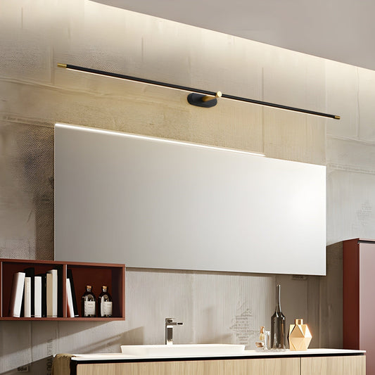 Minimalistyczna liniowa lampa ścienna Flano z akumulatorem 2