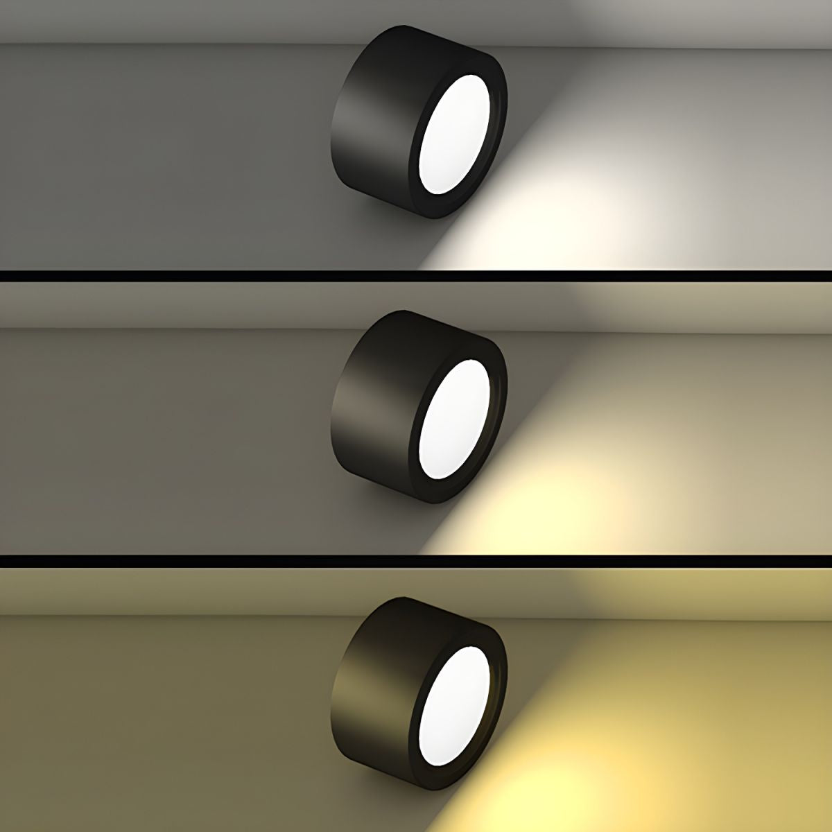 Nowoczesna cylindryczna lampa sufitowa LED 12