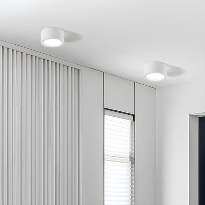 Nowoczesna cylindryczna lampa sufitowa LED 4