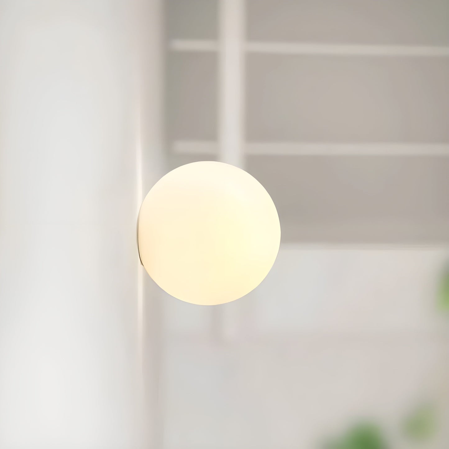 Nowoczesna lampa ścienna ze szkła matowego 8