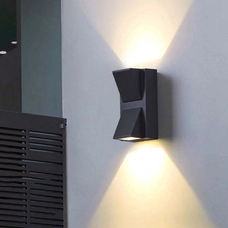 Nowoczesna metalowa lampa ścienna LED Vexto 3