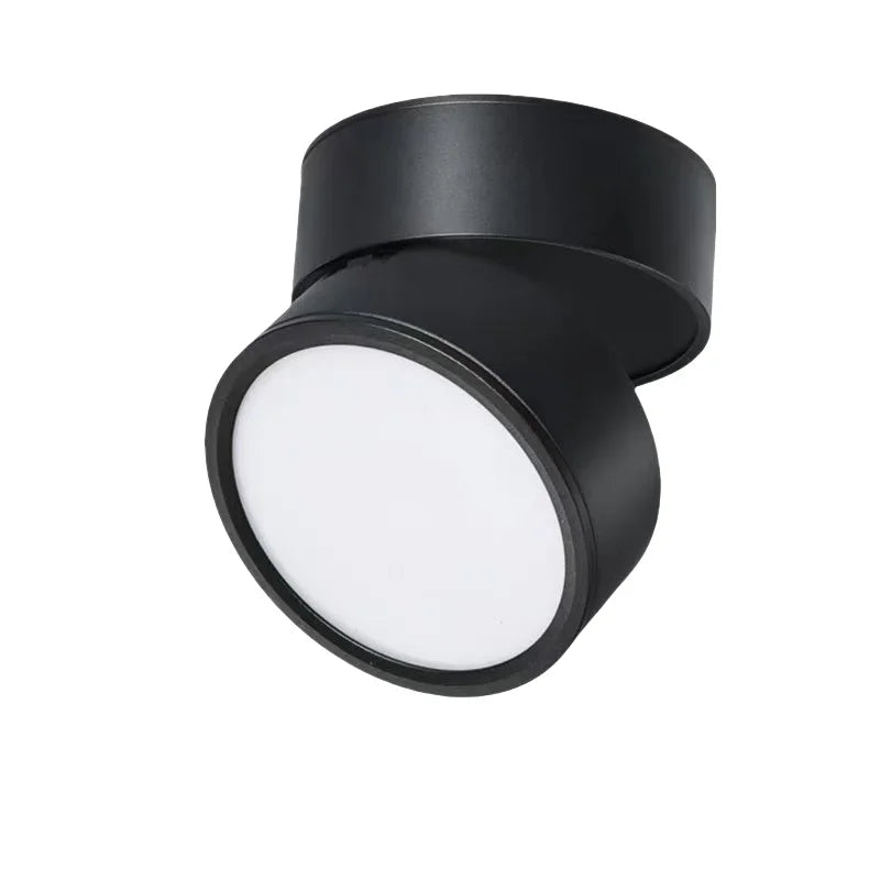 Nowoczesna regulowana lampka sufitowa LED