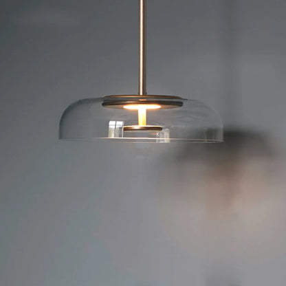Nowoczesna Lampa Wisząca ze Szklanym Kloszem