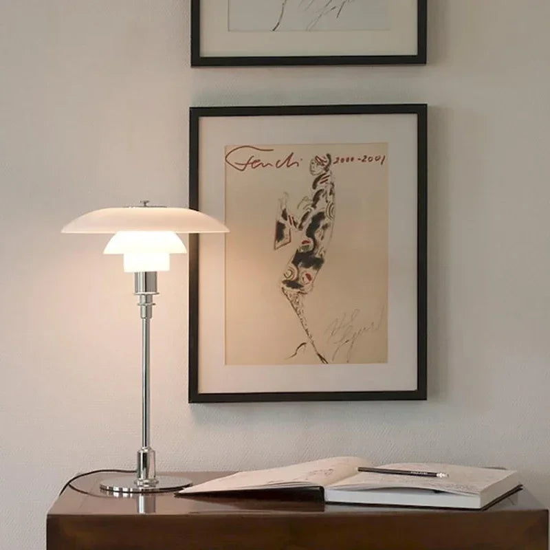 Duńska Designerska Lampa Stołowa