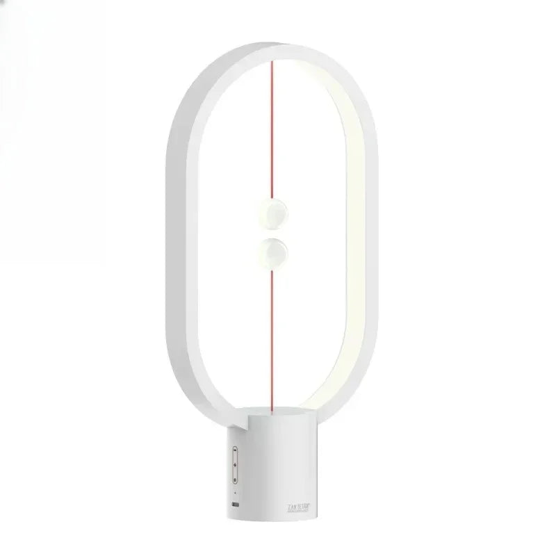 Nowoczesna lampka LED z magnetycznym włącznikiem – designerska lampa biurkowa z efektem lewitacji