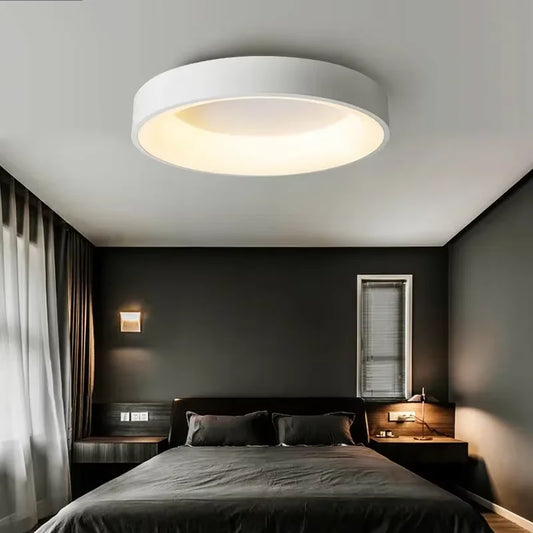 Nowoczesna okrągła lampa sufitowa LED