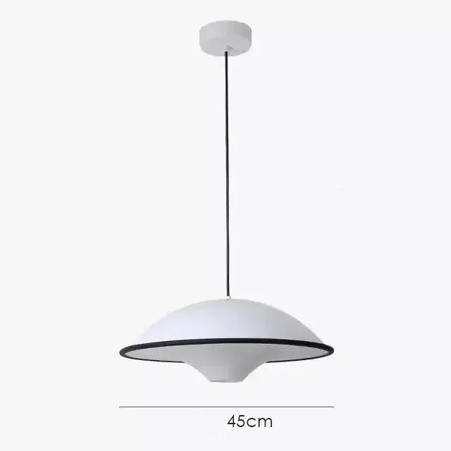 Nowoczesna Lampa Wisząca – Minimalistyczny Design z Owalnym Kloszem