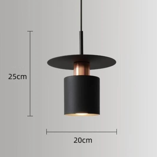Nowoczesna Lampa Wisząca Skandynawska z Geometrycznym Akcentem