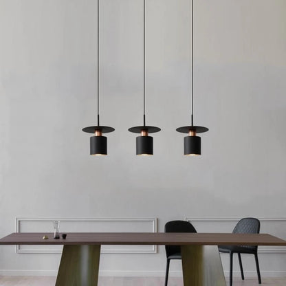 Nowoczesna Lampa Wisząca Skandynawska z Geometrycznym Akcentem