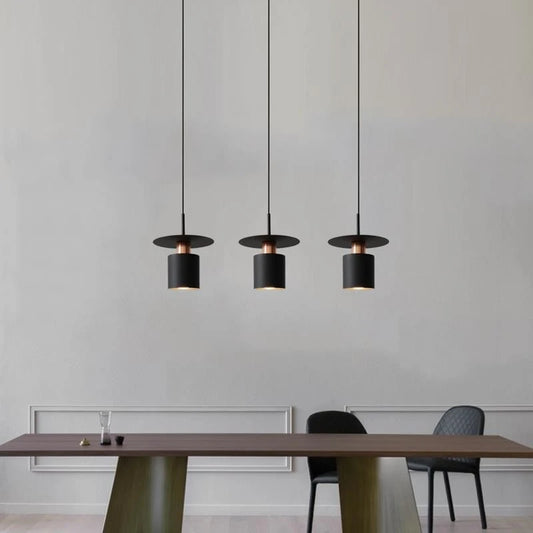 Nowoczesna Lampa Wisząca Skandynawska z Geometrycznym Akcentem