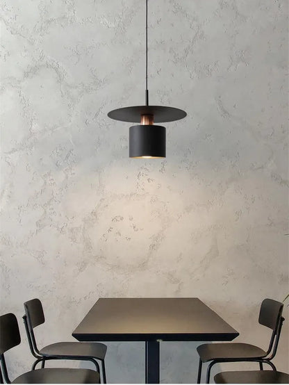 Nowoczesna Lampa Wisząca Skandynawska z Geometrycznym Akcentem