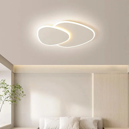 Nowoczesna lampa sufitowa LED – Abstrakcyjna lampa natynkowa