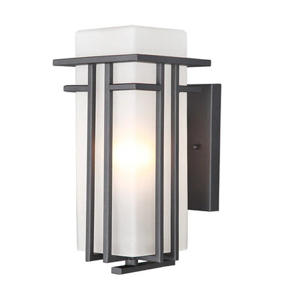 Nowoczesny kinkiet geometryczny lampa na zewnątrz – styl art déco