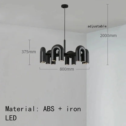 Designerska Lampa Wisząca o Rzeźbiarskiej Formie – Nowoczesne Oświetlenie
