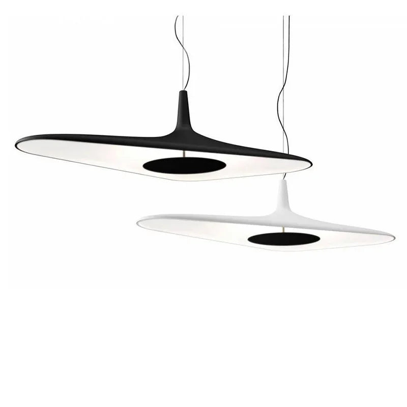 Nowoczesna Lampa Wisząca LED – Futurystyczny Design w Stylu Minimalistycznym