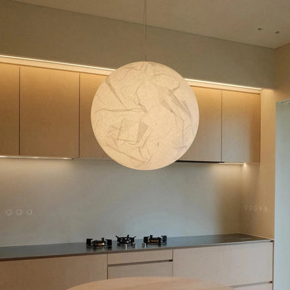 Wisząca Lampa Kula – Nowoczesna i Nastrojowa