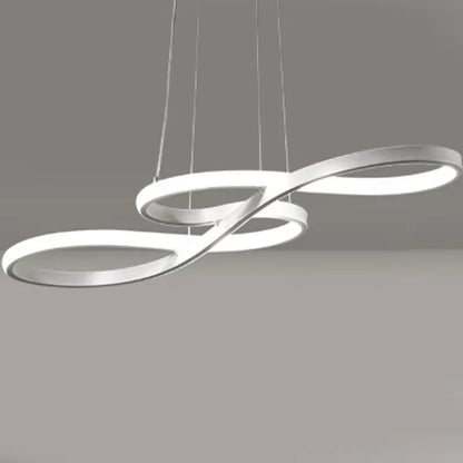 Lampa Wisząca LED w Kształcie Nut Muzycznych – Kreatywne Nowoczesne Oświetlenie Sufitowe