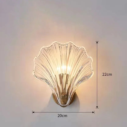 Kinkiet Ścienny Lampa LED w Kształcie Muszli