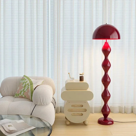 Nowoczesna Lampa Podłogowa z Designerską Podstawą – Dostępna w Różnych Kolorach