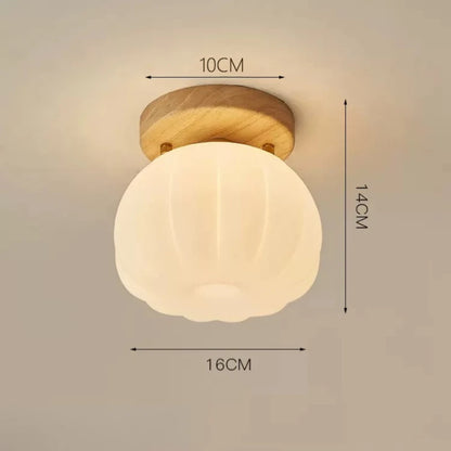 Nowoczesna Lampa Sufitowa z Dekoracyjnym Kloszem