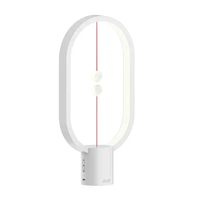 Nowoczesna lampka LED z magnetycznym włącznikiem – designerska lampa biurkowa z efektem lewitacji