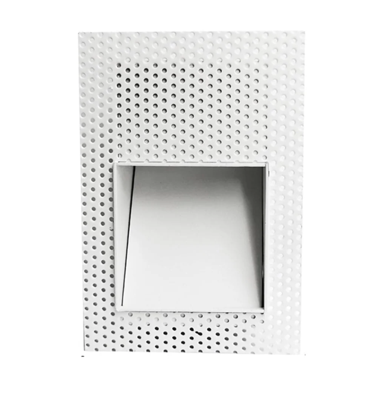 Wpuszczana lampa schodowa LED – kwadratowy kinkiet do montażu w ścianie