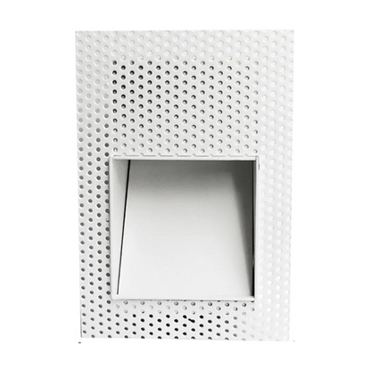 Wpuszczana lampa schodowa LED – kwadratowy kinkiet do montażu w ścianie