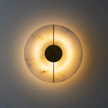 Kinkiet ścienny LED z naturalnego kamienia – nowoczesna lampa dekoracyjna